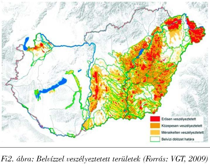vizük betöményedik: szikesedést okozó öntözés Magyarország