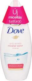 Dove micellás tusfürdő (kétféle) 250 ml 849 Ft