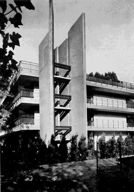 öltöző-büfé, Siófok, 1961,