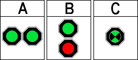 128. Mit jelent az 1-es számú tábla? (1 pont) a) Hajóhíd következik 300 méterre! b) Nem szabadon közlekedő komp következik 300 méter távolságra!