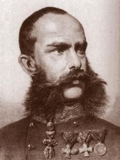 František Jozef I. v období Rakúsko-uhorského vyrovnania. Obr. 8 66 od roku 1880 v obci pribudlo síce len 24 domov, no počet obyvateľstva sa zvýšil takmer o polovicu.