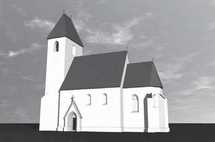 10. kép: A Solt, tételhegyi templom alaprajza, 14 16. sz. Fig. 10: Ground plan of the church of Solt, Tételhegy, 14 th 16 th cc. 11.