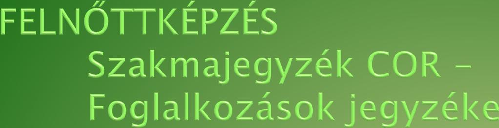 Foglalkozáshasznos tevékenység, jövedelmet hoz (pénzben vagy természetben), amelyet egy személy végez egy gazdasági-szociális egységben és amely a személy számára a létfentarást biztosítja.