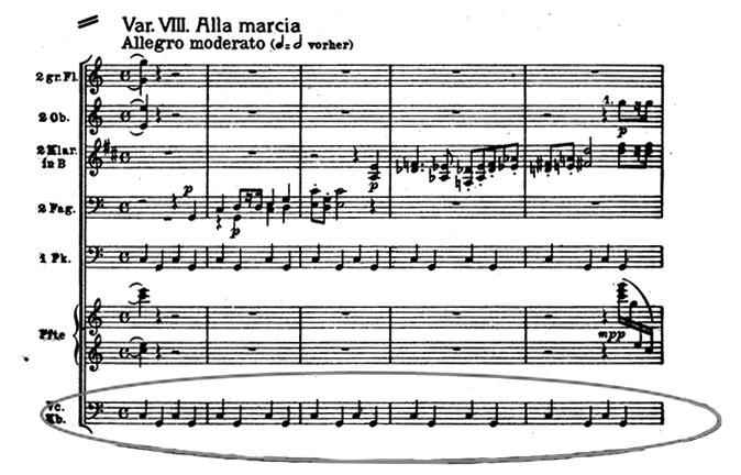 12. kotta: Dohnányi: Változatok egy gyermekdalra (op. 25) a 9.