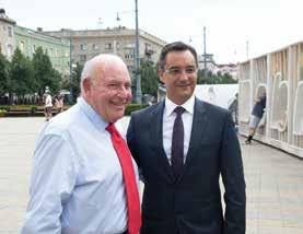 Papp László elmondta: a nagykövet nagyon fontos támogatója lehet Debrecennek az amerikai magyar kapcsolatok tekintetében. O Krones.