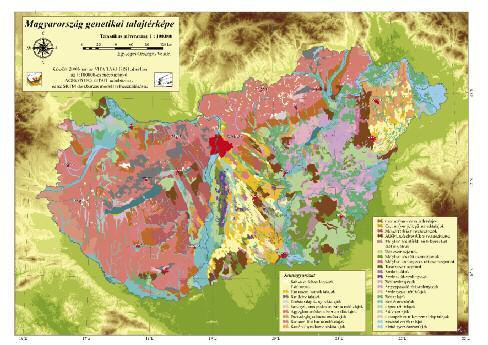 Talajviszonyaink 8 Magyarország talajtérképe igen változatos, növénytermesztési szempontból kiváló és kevésbé alkalmas talajtípusok egyaránt előfordulnak.