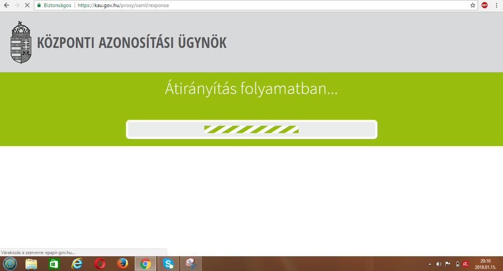 e-papír Az üzenet sikeres elküldéséről a rendszer feladási igazolást küld az Ügyfélkapuhoz tartozó postafiókba, úgy mintha a papír alapú ügyintézés során