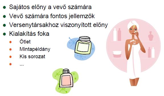 Termék/szolgáltatás a vevő szemszögéből Termék/szolgáltatás életciklus jellemzői Működési terv Ebben a részben a vállalkozás működésének napi rutinjáról, a telephelyről, eszközökről, munkaerőről és a