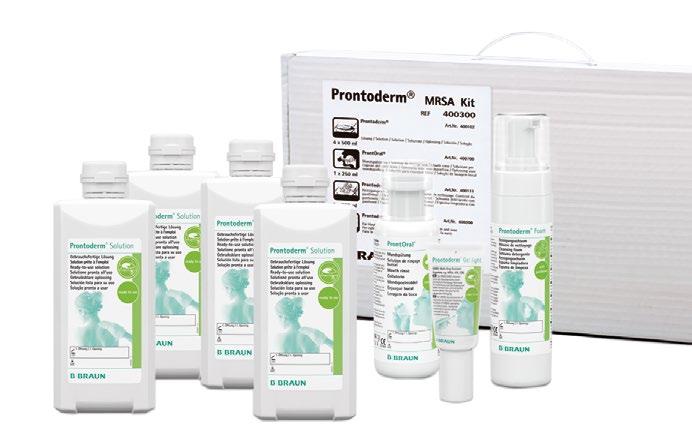 PRONTODERM MRK-EGYSÉGCSOMAG Minden fontos termék a Prontoderm családból A Prontoderm MRK-egységcsomag segítségével a páciensek teljes körű rehabilitálása könnyen és egyszerűen elvégezhető.