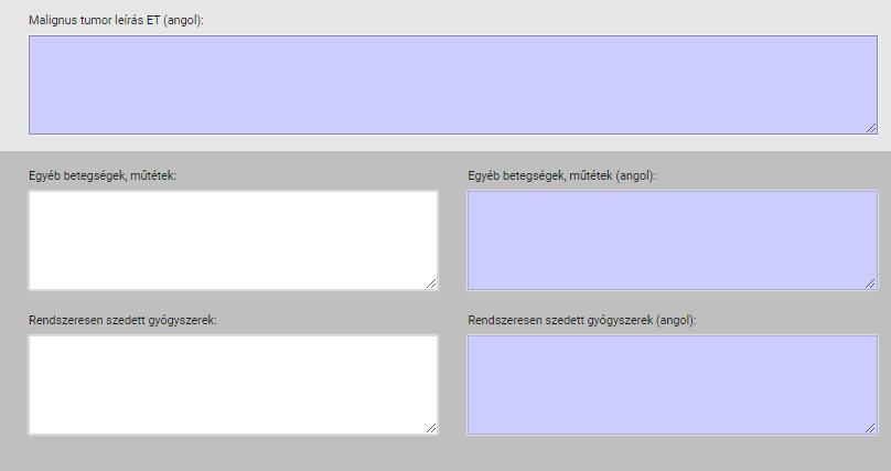 Anamnézis 2. Koord-SZMU2014/8-2014.05.15 Tumoros anamnézis: Bizonyított vagy feltételezett tumor a potenciális donor anamnézisében kiterjesztett donorértékelést igényel.