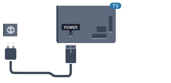 Bár ez a TV-készülék rendkívül keveset fogyaszt készenléti üzemmódban, energiatakarékossági megfontolásokból húzza ki a hálózati kábelt, ha hosszabb ideig nem használja a készüléket.