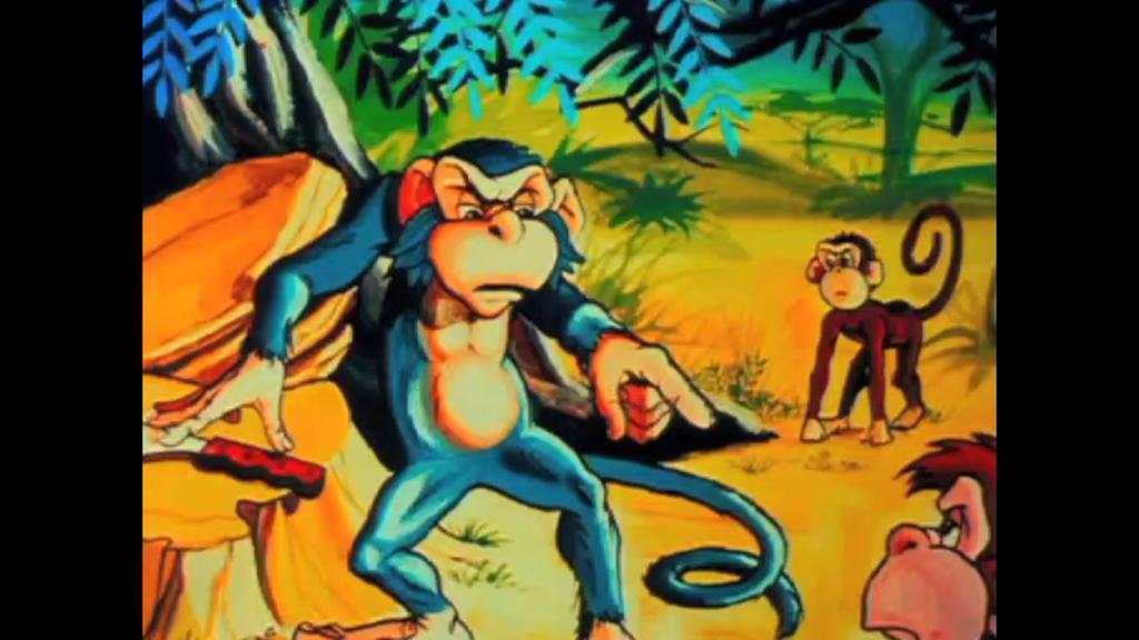 Ismételten intette a törzséhez tartozó kis majmokat: Hozzá ne nyúljatok a pangához!