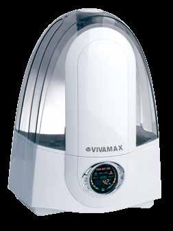 Ultrahangos párásító készülék beépített aromatartállyal! GYVH36; Szűrőbetét: GYVH36SZ 1. Digitális páraszint kijelzés: a készülék kijelzi a szoba aktuális páratartalmát és hőmérsékletét is. 2.