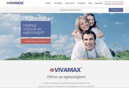 keresse fel honlapjainkat is! www.vivamax.