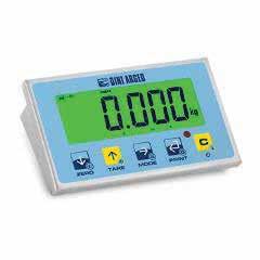 Mérlegkijelzők, kiegészítők 19 DFWLID kijelző KM-MG-DFWLID-1 KM-MG-DFWLID-3 (beépített akkumulátorral) 40 mm magas háttérfényes LCD 6 digites, saválló tokos IP68, kijelző 5 db vízmentes