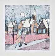 paper jelzett / signed: Jaritz 28*46 cm 44 000 Ft 150 125.