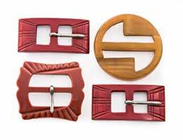507. MANDZSETTAGOMB / CUFFLINK francia, 20. század első fele, fém alapon díszkő berakások French, first half of the 20th century, metal with stone insets h: 2,5 cm 508.