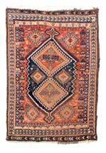 hiányos around 1900, ghiordes-knot, worn,, incomplete 136*100 cm 10 000 Ft 30 841.