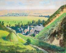 olaj, vászon kartonra kasírozva / oil, canvas on cardboard 37*54 cm 75 000 Ft 250 61.