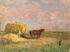 PONGRÁCZ KÁROLY (1872-1930) FALUSI MULATSÁG / RURAL SPREE jelzett / signed: Pongrácz K
