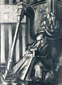 JÁRITZ JÓZSA (BUDAPEST, 1893-1986) VAK FÉRFI / BLIND MAN jelzett /