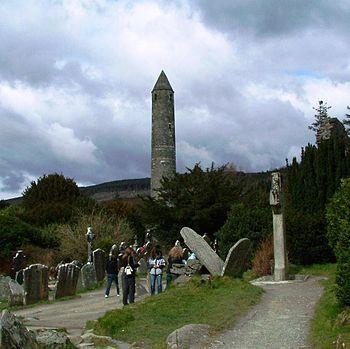 Glendalough, Írország.