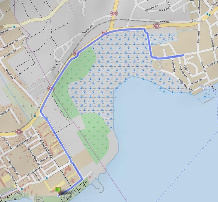 FUTÓKÖR A futókör hossza 7 km. Rövid és Speciál táv 1 körből, Középtáv 3 körből az Iron 6 körből áll.