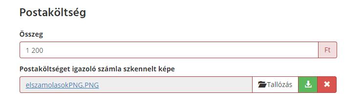 7. Az elszámolás hiánypótlása Amennyiben az ellenőrzés során a szakmai vagy gazdasági ellenőrök hiányosságot állapítanak meg az elszámolásban, azt megjelölik.