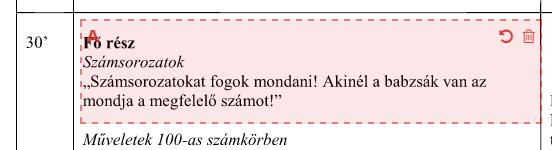 A dokumentum képén szürke háttérrel látható a kijelölt terület. A kijelölés négyszögének bal felső sarkában látható a jelölés azonosítója, ami az abc soron következő betűje.