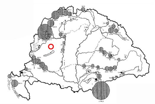 Vízimunkálatok Magyarország területén, 1921 (Kogutowicz két ábrája alapján szerk.