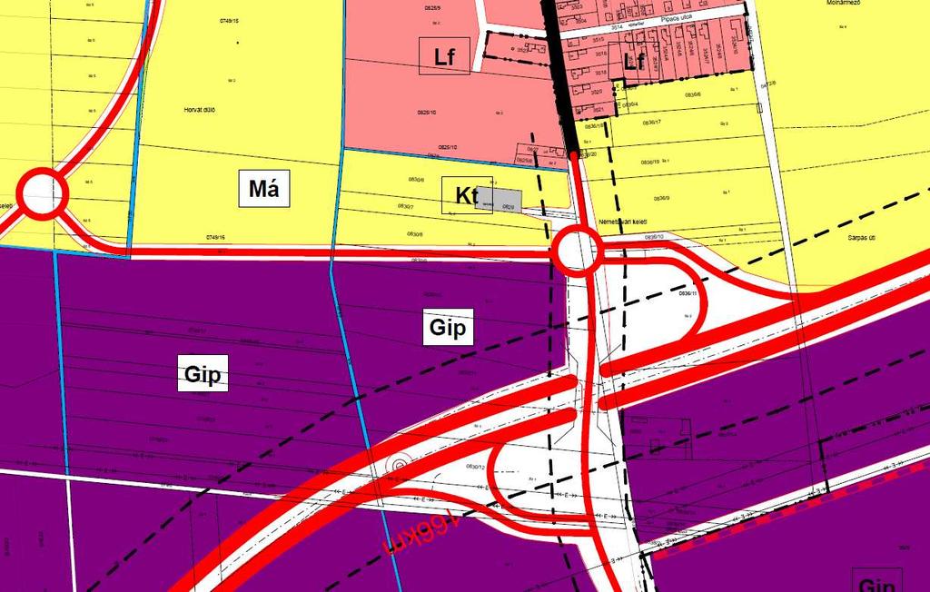 örmend Város elepülésrendezési eszeinek módosíás 07. novemer. 8 gyorsforglmi örmende elkerülő szkszán szükséges módosíás, kiemel állmi eruházás kpcsán A Nemzei Infrsrukúr Fejlesző Zr.