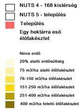 Az ábrán is jól látható, hogy a kistérség legjelentősebb összefüggő erdőterületei a Mártélyi Tájvédelmi Körzetben, illetve a Mindszenthez tartozó tiszai hullámtérben találhatók.