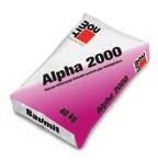 ÖNTERÜLŐ ESZTRICHEK Alpha 2000 Iparilag előállított gipsz alapú száraz esztrich keverék, kézi és gépi feldolgozásra egyaránt alkalmas.