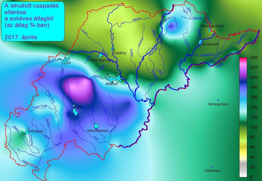 ÉMVIZIG működési területén 55.