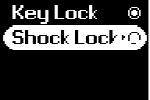 A ShockLock funkció használata zenelejátszás közben A merevlemezes lejátszók érzékenyen reagálhatnak a rázkódásra, ami csökkentheti a zenei élmény minőségét aktív testmozgás, illetve egyéb