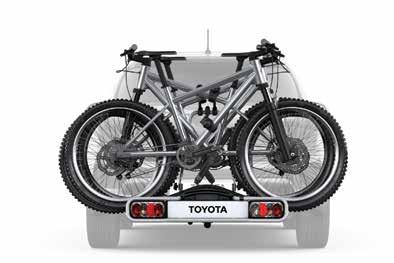 Kerékpártartók Táska az összehajtható kerékpártartóhoz Erős táska, a hátsó összehajtható kerékpártartó szállítására és tárolására tervezve.
