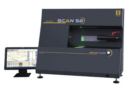Sylvac Scan 52 Reflex Click Az első vízszintes scan gép üzemi körülményekhez. Mérési elv, hogy a mérést a megmunkálás pozíciójában kell végezni.