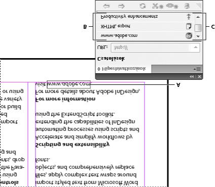 --> Hiperhivatkozás Hiperhivatkozás panel áttekintés Hiperhivatkozások létrehozása Hiperhivatkozások kezelése Hiperhivatkozás panel áttekintés Létrehozhat hiperhivatkozásokat, hogy amikor Adobe PDF