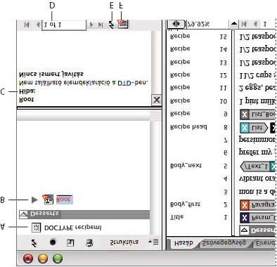 XML-struktúra érvényesítése A dokumentum érvényesítésekor az InCopy figyelmeztetést jelenít meg, ha az XML-fájl eltér a DTD-fájlban megadott szabályoktól, és módszereket javasol az XML-tartalom