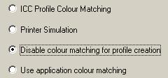Ha az alkalmazás színmegfeleltetési funkcióját szeretné használni, válassza az Alkalmazás színmegfeleltetésének használata beállítást.