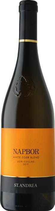 ST. ANDREA NAPBOR 2017/2018 Eger Pinot blanc, zengő, chardonnay és leányka.
