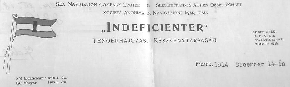 A források ezután eléggé hiányosakká válnak a gőzös tulajdonosainak tekintetében, azonban 1909-ben már a budapesti Magyar Kereskedelmi Bank Rt. volt a tulajdonos.