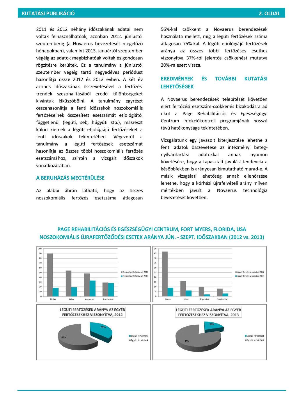 Légúti fertőzések: 75%-os csökkenés http://novaerus.