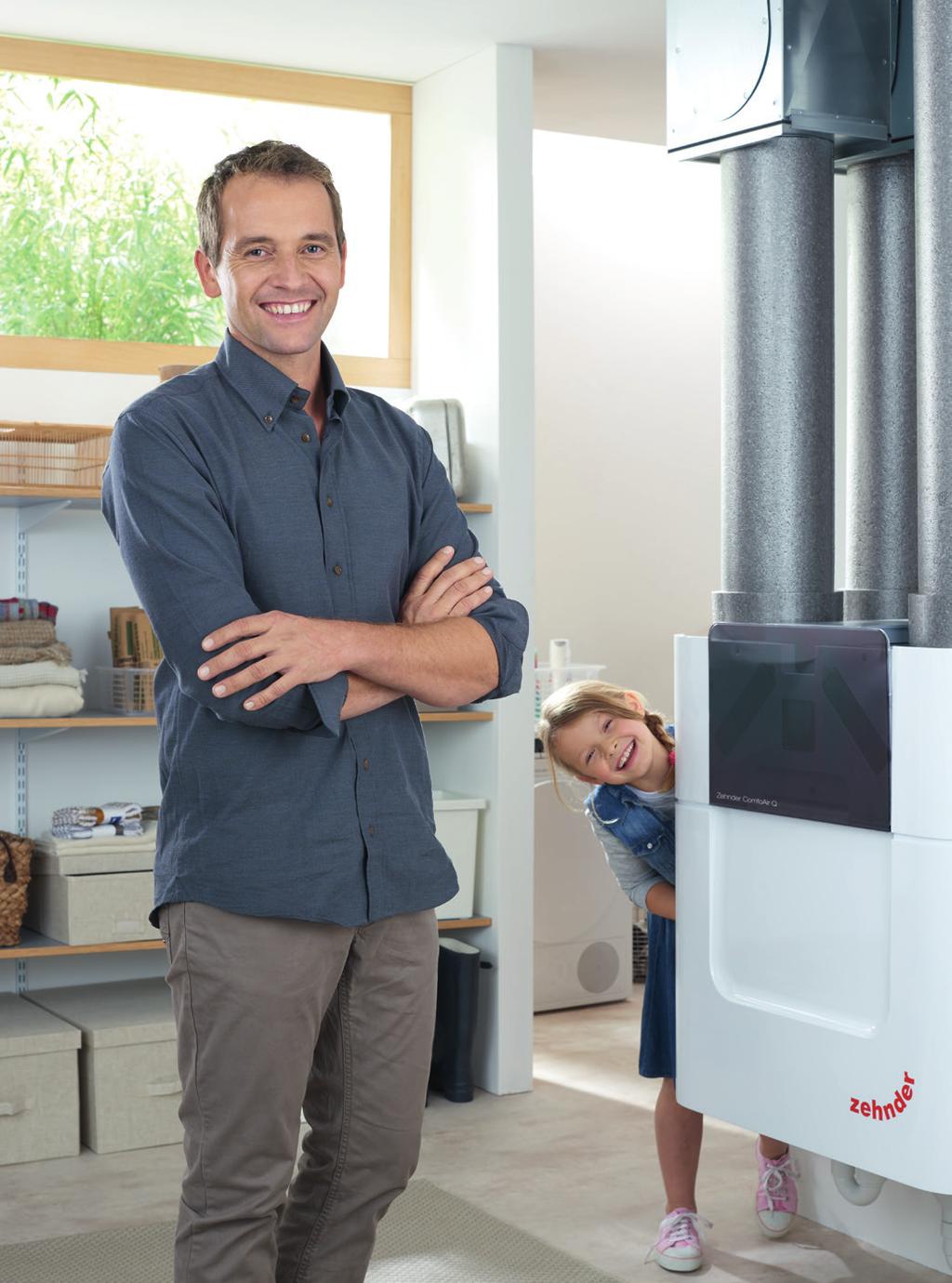 Design radiátorok Komfort szellőzés Mennyezeti hűtés-fűtés Clean Air Solutions