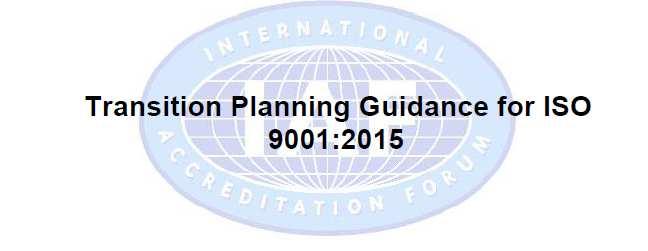 ISO 9001:2015 szabvány bevezetésére