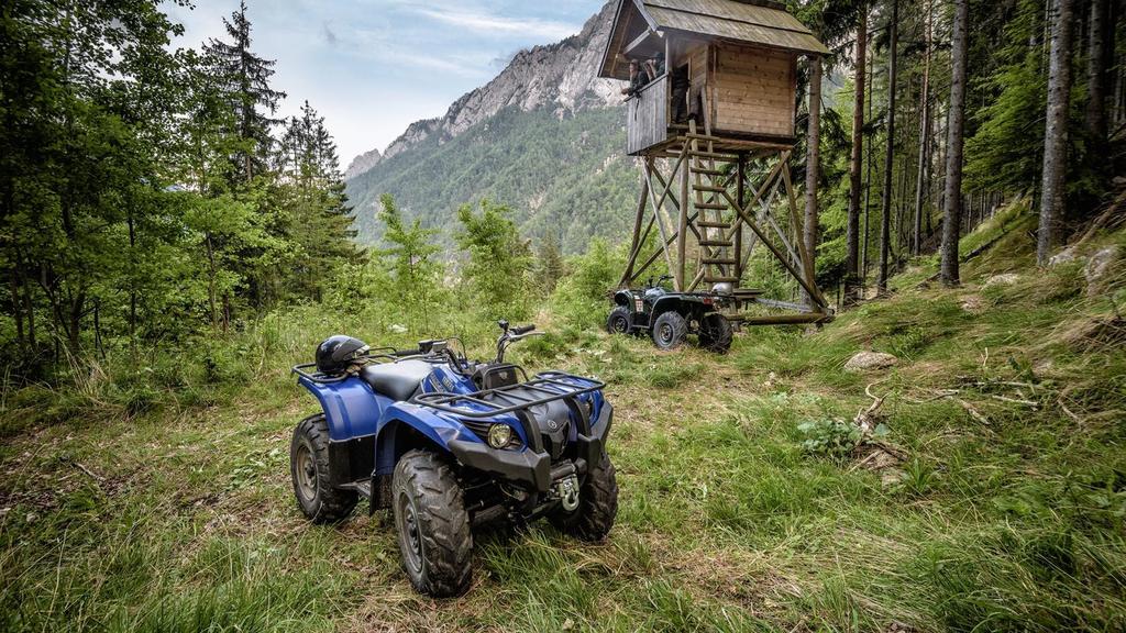 A Yamaha munkaquadok A Yamaha munkaquadokat azt a célt szem előtt tartva tervezték, hogy megkönnyítsék a szabadtéren dolgozók munkáját. Ezt a filozófiát építették be minden egyes részletükbe.