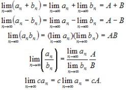 Matematika példatár 1 Tétel: Az an= 2010 sorozat határértéke Tétel: Legyen c tetszőleges valós szám Ekkor az sorozat konvergens és Tétel: a) Az sorozat konvergens és határértéke b) (k R) Tétel: Ha an