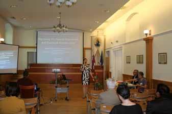 Volga State University of Technology v Ruskej federácii je potvrdená programu konferencie prispeli tiež zástupcovia našej katedry doc. Slaná, Mgr. Schmidtová a Dr. Molnárová Letovancová.