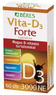 felszívódását a bélrendszerből. A D-vitamint szervezetünk állítja elő a napfény hatására.