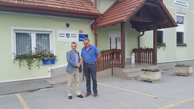 junija 2016, obiskal Občino Hodoš, kjer se je srečal z županom g. Ludvikom Orbanom.